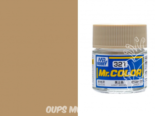 peinture maquette Mr Color C321Marron clair satiné 10ml