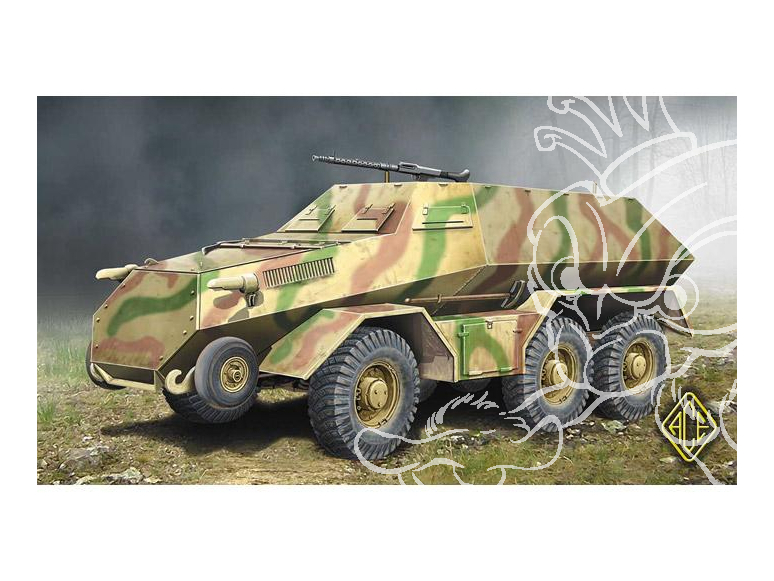Ace Maquettes Militaire 72538 W-15T(f) LEICHTER RADSCHLEPPER "LAFFLY" (4/6 räd) 1944 1/72