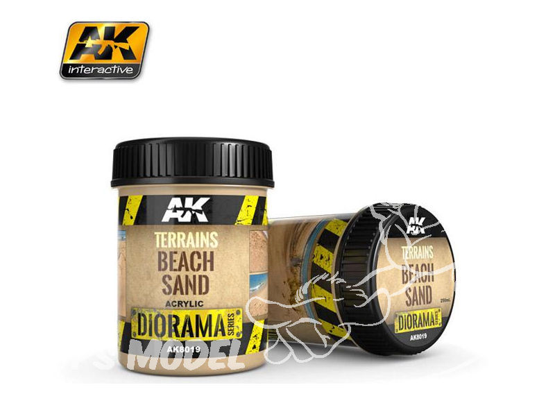 AK interactive ak8019 TERRAINS PLAGE DE SABLE 250ML