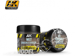 AK interactive ak8034 EFFETS TERRE HUMIDE ET CRAQUELÉE 100ML