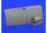 Eduard kit d'amelioration avion brassin 648300 Moteur et Fuselage guns Bf 109F Eduard 1/48