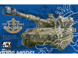 Afv club vehicule militaire 35272 M109 A5 ROCHEV FORCES DE DEFENSE ISRAELIENNE 1982 1/35