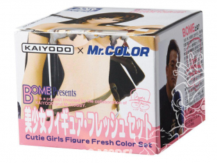 peinture Mr Hobby cs551 MR.COLOR Set couleur chair 4x 18ml