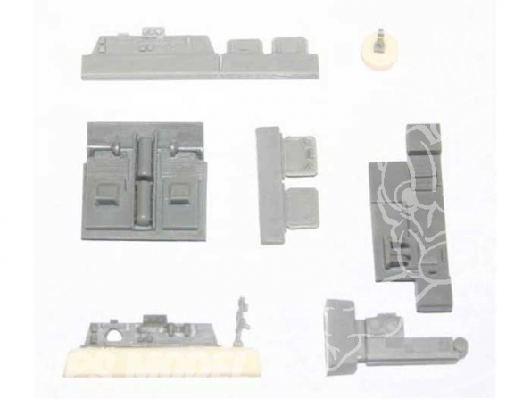 cmk kit amelioration militaire 2033 ferdinand Compartiment conducteur 1/72