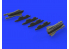 Eduard kit d'amelioration brassin 672149 R-60 / AA-8 Aphid 1/72