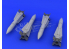 Eduard kit d'amelioration brassin Big SIN64828 Set Armement F-14A Tomcat Tamiya 1/48