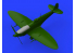 Eduard kit d'amelioration avion brassin 648307 Capot superieur Spitfire Mk.XVI Eduard 1/48