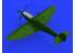 Eduard kit d'amelioration avion brassin 648307 Capot superieur Spitfire Mk.XVI Eduard 1/48