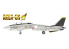 HASEGAWA maquette avion 64744 "Zone 88" F-14A Tomcat "Mickey Simon" Limited Edition 1/48