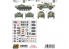 AK interactive ak806 PLANCHE DECALQUES pour CHARS ET ENGINS BLINDES RUSSES MODERNES 1/35