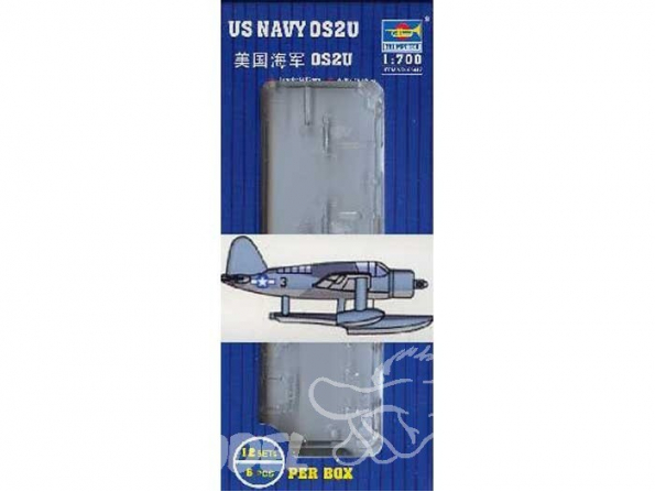 Trumpeter maquette avion 03447 SET DE 18 HYDRAVIONS US VOUGHT OS2U KINGFISHER 1/700
