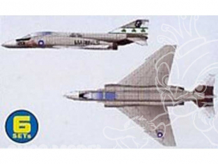 Trumpeter maquette avion 06219 SET DE 6 AVIONS MC DONNELL DOUGLAS F-4J PHANTOM II 1/350