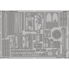 EDUARD photodecoupe avion 48922 Exterieur Sukhoi Su-17 M3/M4 Kitty Hawk 1/48