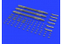 Eduard kit d'amelioration brassin 632102 MER - Multiple Ejector Rack 1/32