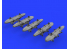 Eduard kit d'amelioration brassin 632103 TER - Triple Ejector Rack 1/32