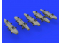 Eduard kit d'amelioration brassin 632103 TER - Triple Ejector Rack 1/32