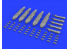 Eduard kit d'amelioration brassin 632103 TER - Triple Ejector Rack 1/32