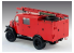 Icm maquette militaire 35527 Mercedes-Benz L1500S LF8 Pompier avec remorque 1/35