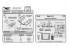 Cmk kit d'amelioration 7019 Detail set pour bell H-13 SIOUX kit Italeri 1/72