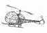 Cmk kit d'amelioration 7019 Detail set pour bell H-13 SIOUX kit Italeri 1/72