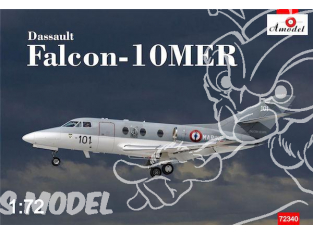 Amodel maquettes avion 72340 DASSAULT FALCON-10MER MARINE NATIONALE 1985 1/72