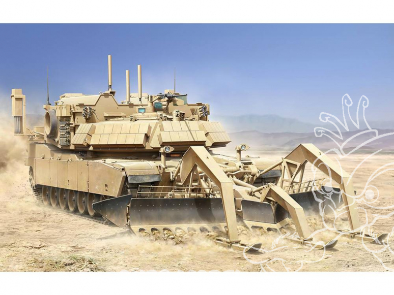 Rye Field Model maquette militaire 5011 US M1 ABRAMS ASSAULT BREACHER VEHICLE (briseur de défenses) AFGHANISTAN 2010 1/35