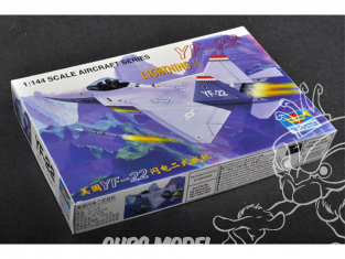 Trumpeter maquette avion 01331 Lockheed YF-22 LIGHTNINGⅡ 1/144