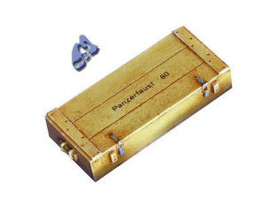 Plus Model accessoire el009 CAISSES pour PANZERFAUST 1/35