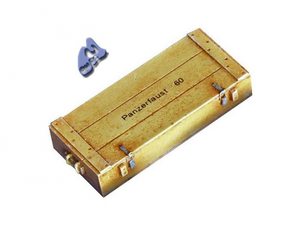 Plus Model accessoire el009 CAISSES pour PANZERFAUST 1/35