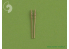 Master Model SM-700-020 Set armement US Navy 5"/54 - 12,7cm Mark 45 x2 1/700