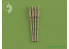 Master Model SM-700-018 Set armement AK-10 Russe USSR 130mm/70 (5,1") x4 1/700