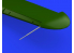 Eduard kit d'amelioration avion brassin 648332 Tubes pitot Bf 109F&amp;G Eduard 1/48