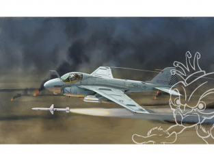 Italeri maquette avion 1392 A-6E TRAM Intruder Guerre du Golfe 1/72