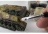 Mr Hobby pinceau MB32 Mr Weathering Pinceau éponge large