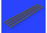 Eduard kit d'amelioration avion brassin 648341 Ceinture de munitions 12,7mm 1/48