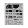 Eduard photod&eacute;coupe avion 32912 Interieur Spitfire Mk.IXc Revell 1/32