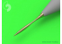Master Model AM-48-076 Dassault Mirage F.1 Tube pitot &amp; Sonda AOA (Angle d'attaque) 1/48