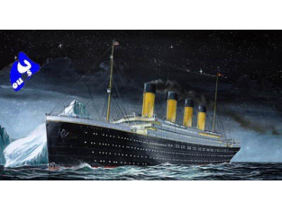 Revell maquette bateau 5804 R.M.S. Titanic 1/1200