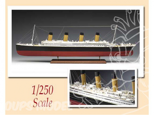 Amati Kit bateau bois 1606 R.M.S. TITANIC - 1912 1/250