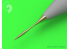 Master Model AM-72-058 Dassault Mirage F.1 Tube pitot et Sonde AOA (Angle d'attaque) 1/72