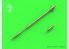 Master Model AM-72-059 IAI Kfir Tube pitot et Sonde AOA (Angle d'attaque) 1/72