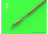 Master Model AM-72-059 IAI Kfir Tube pitot et Sonde AOA (Angle d'attaque) 1/72