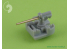 Master Model SM-350-051 Canons USN 5"/25 (12,7mm) x14 1/350