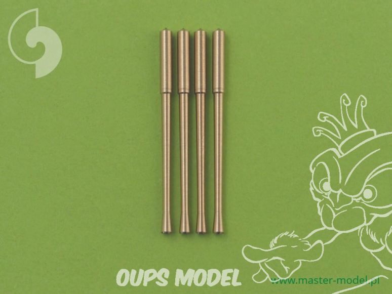 Master Model AM-48-021 Canons Japonais Type 99 20mm Mark 2 x4 1/48