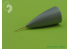 Master Model AM-72-008 F-16 Tube pitot &amp; Sonde AOA (Angle d'attaque) 1/72