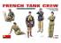 Mini art maquette militaire 35105 EQUIPAGE DE CHAR FRANCAIS 1940 1/35