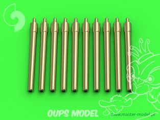 Master Model SM-700-043 Canons Britanniques 12in/45 (30,5cm) Mark X x10 1/700