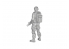 Cmk kit d'amelioration F35324 OFFICIER COMMANDANT (debout) US Army Infantry Squad 2nd Division pour M1126 Stryker 1/35