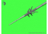Master Model AM-32-091 Sukhoi Su-25 (Frogfoot) Tubes pitot 1/32