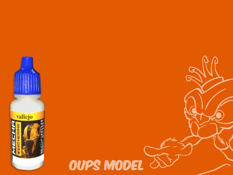 Vallejo Peinture Acrylique Weathering Mechas 69507 Lavis rouille foncée 17ml